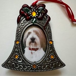 Vintage Picture Frame Christmas Ornament